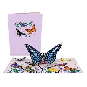 Garden Butterflies Lovepop Card